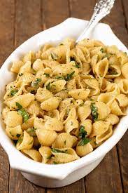 Garlic Butter Pasta Shells Recipe Pasta Side Dishes Steak Side Dishes Pork Chop Side Dishes