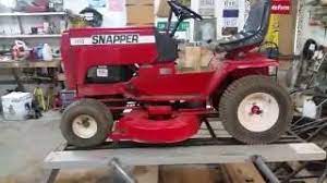 Quality oem specification replacement parts. 1985 Snapper Lt12 Riding Mower Restored And Big Cam Added Youtube