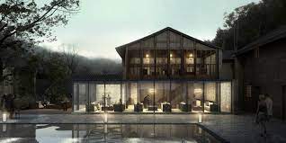 逐梦乡野回归自然 古村聚落中的野马岭精品民宿 courtesy of gad house in the woods hospital interior design arch hotel