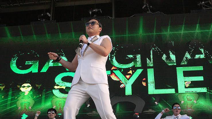 Mga resulta ng larawan para sa Psy, at 2013 Future Music Festival, performing Gangnam Style"