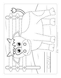 Subreddits you might also like Farm Animals Tracing Coloring Pages Itsybitsyfun Com