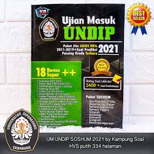 Soal seleksi mandiri universitas negeri yogyakarta 2011 sm uny tes bakat akademk bahasa inggris kemampuan ips. Um Undip Soshum 2021 By Kampung Soal Shopee Indonesia