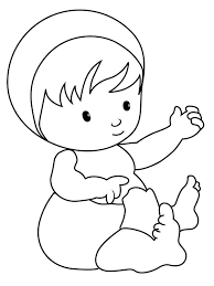39+ baby printable coloring pages for printing and coloring. Cute Baby Coloring Pages Baby Coloring Pages Monster Coloring Pages Mickey Coloring Pages