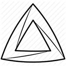 Impossible Object Penrose Shape Solid Triangle Icon Download On Iconfinder Penrose Impossible Shapes Geometric Graphic