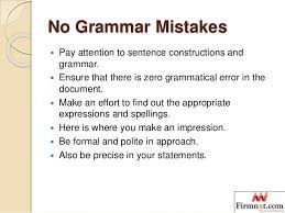 Resume Grammar Tips