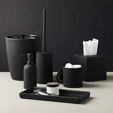 Top sellers most popular price low to high price high to low top rated products. Rubber Coated Black Bath Accessories Cb2