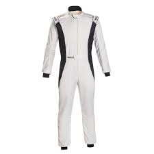 Sparco Competition Rs4 1 Race Suit White Black Sparco 2019