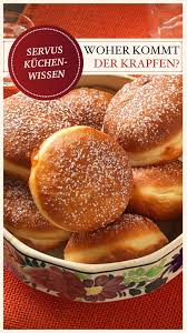 Woher Kommt Der Krapfen Krapfen Lebensmittel Essen Kochen