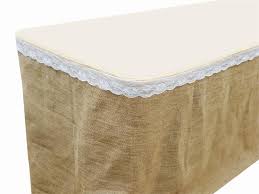 14ft Natural Jute Burlap Table Skirt In 2020 Diy Table Skirts Table Skirt Party Table Cloth