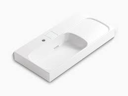 A short and practical guide on how to buy accessories for your bathroom. Vanity Lavatory With Single Faucet Hole 96121t 1 Kohler