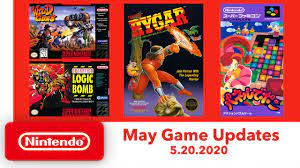 Nintendo switch online lets you play switch games over the internet as well as providing a library of free nes and snes titles. Nes Super Nes May Game Updates Nintendo Switch Online Youtube