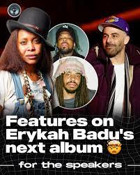 Erykah Badu & The Alchemist's upcoming album “Abi & Alan” will feature Earl Sweatshirt, Westside Gunn, Thundercat, and many more 🤯 Are you guys excited for this album? Thoughts on the features?