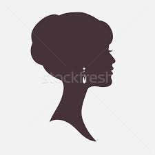Check spelling or type a new query. Woman Face Silhouette With Stylish Hairstyle Vector Illustration C Essl 4887841 Stockfresh