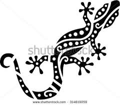 Black And White Leopard Gecko Clipart Pin On Gecko