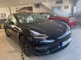 Black tesla model 3 w/ 20 inch performance wheels, performance brakes & suspension, and white interior upgrade. Tesla Model 3 Leasing Stock Available Wvl