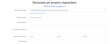 Introdu adresa de email pentru a te abona la acest blog și vei primi notificări prin email când vor fi publicate articole noi. Unde PoÈi Completa DeclaraÈia Pe Proprie RÄspundere Èi AdeverinÈÄ Angajator Intr Un Mediu Securizat Gadget Ro Hi Tech Lifestyle