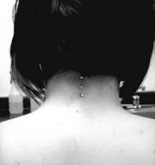 Microdermal Piercing Microdermal Piercing Dermal Piercing Neck Piercing