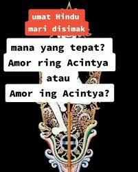 (idn times/rehuel willy aditama) om tuhan yang maha suci, bimbinglah hamba dari yang tidak benar menuju yang benar. Bukan Amor Ring Acintya Ternyata Ini Ungkapan Bela Sungkawa Yang Benar Dalam Hindu Ringtimes Bali