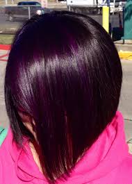 Black And Purple Ombre Hair Short Pin By Cheryl Skipper On Hair Bob Hair Color Hair Styles Purple Brown Hair