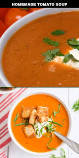 Pumpkin Soup Homemade Tomato Soup Recipe Tomato Soup Homemade Tomato Soup Recipes