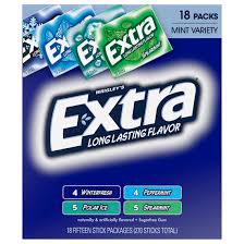 Colin anderson/getty images chewing gum seems like one of the strangest, most unnatural products that mil. Extra Sugar Free Gum Mint Variety Pack 18 Pk 15 Ct Bjs Wholesale Club