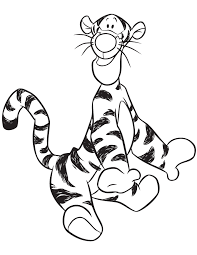 But for a toddler versus markers, paint, etc. Coloring Pages Tigger Coloring Home