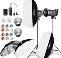 Amazon.com: Kit de flash estroboscópico Godox MS300 de 600 W ...