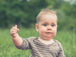 36 Baby With Middle Finger Stock Photos Pictures Royalty Free Images Istock