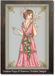 Maybe you would like to learn more about one of these? Shannon Christine Designs Art Deco Lady Cross Stitch Pattern