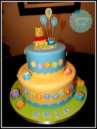 Winnie The Pooh First Birthday Birthday Cakes Winnie The Pooh Cake Childrens Birthday Cakes Cake