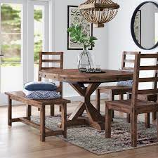 Shop our vast selection of products and best online deals. Mistana Trevion 7 Piece Extendable Mahogany Solid Wood Dining Set Reviews Wayfair