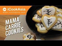 Sehingga sebati untuk membentuk doh. Mama Carrie Cookies Try Cook Icookasia Youtube