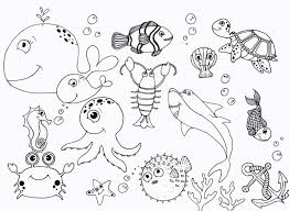 Ocean animal patterns download, and download it to your computer. Free Printable Sea Animals Coloring Pages Novocom Top