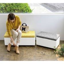 フィンレイソン柄玄関収納ベンチ 幅60cm 通販 ディノス 玄関 ベンチ 収納 収納ベンチ 収納