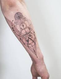 Tattoo Manner Minimalistisch Geometrisch Linien Tattoos For Guys Cool Arm Tattoos Geometric Tattoo