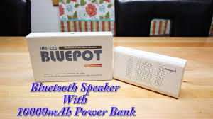 Blue tooth speaker big new power bank. Bluetooth Speaker With A 10000mah Power Bank Qualcomm 3 0 Quick Charge Youtube