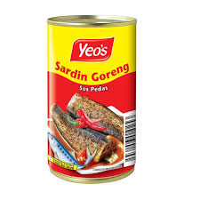 Ada yang menggunakan ayam, pelbagai jenis ikan, daging, tetel. Yeo S Sardin Goreng Sos Pedas 155g