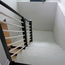 But now that's going to make it all the more fun. Rope Staircase Railing Bannister Home House Stairs Stairs Design