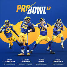 Los Angeles Rams On Instagram Pro Bowl Rams Congrats Cory4deuce Aarondonald99 Jaredgoff Tg4hunnid La Rams Rams Football Chargers Football