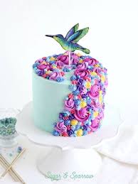 Hummingbird Cake By Sugar Sparrow Cake Dessert Decoration Hummingbird Cake