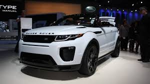 2017 Land Rover Range Rover Evoque Convertible Top Speed