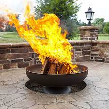 Anson wood burning fire bowl in fire pits, bbq grills & outdoor fireplaces, outdoor entertaining & bbq from portablefireplace.com for highlight your outdoor living space with the anson fire bowl. The Patriot Wood Burning Fire Bowl Flat Edge Woodland Direct