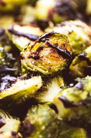 These are the best tasting brussel sprouts you will ever put in your mouth. Roasted Brussels Sprouts With Parmesan And Balsamic Creme De La Crumb