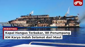 Kapal tersebut terbakar di 5 mil arah timur laut pulau lifamatola, dekat desa waisum dan dan waisakai. 2sadoicvelxjrm
