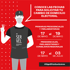 Aún no tenemos una descripción para esta fecha. Servicio Electoral De Chile Para Las Elecciones De Primarias Presidenciales Y Parlamentarias Podras Solicitar Tu Cambio De Domicilio Electoral Hasta El 19 De Mayo Realiza Este Tramite En Linea Con Tu