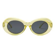Clout Goggles Clear Yellow Cloutedup Glasses Fashion Yellow Aesthetic Heart Shaped Sunglasses