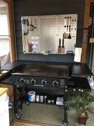 And because griddles are flat, you won't have any raised edges getting the way of that perfect pancake flip. Pin By Jacob Coyle On Blackstone Griddle Recipes Outdoor Kitchen Bars Griddle Cooking Outdoor Kitchen Design