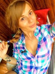 Beautiful swimsuit by Chris Lasher. Photo stock