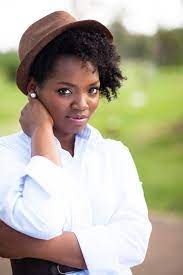 Fedora Hat On Natural Hair Natural Hair Styles Hat Hairstyles Natural Hair Accessories