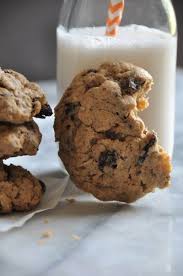 Line a baking sheet with unbleached parchment paper and spray with cooking spray. Soft Gluten Free Vegan Oatmeal Raisin Cookies Veganosity